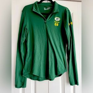 Women’s Green Bay Packers Under Armour Quarter Zip